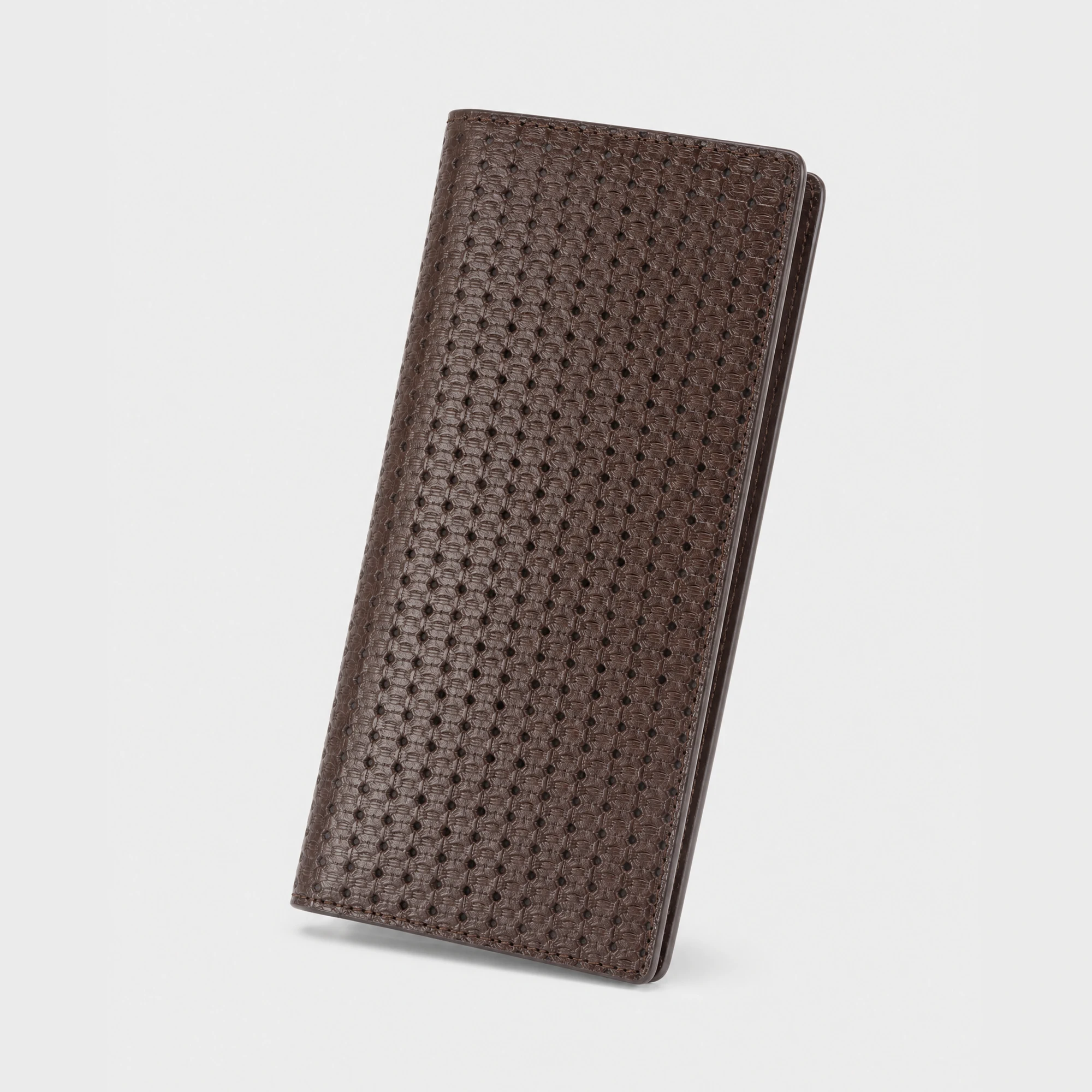 Corsen Z Pati Long Leather Wallet Chocolate - DWCZ901C